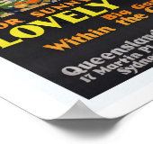 コーラルシーオーストラリア~ヴィンテージ旅行 ポスター (角)