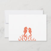 コーラルシーホースありがとう サンキューカード (裏面)