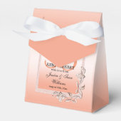 コーラルジェム&グリッター35結婚th Anniversary フェイバーボックス (正面サイド)