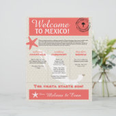 コーラルスターフィッシュカンクンメキシコウェルカムレター (スタンド正面)