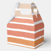 コーラルストライプオレンジストライプ色 フェイバーボックス (正面)