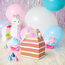 コーラルストライプオレンジストライプ色 フェイバーボックス