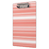 コーラルストライプ クリップボード (左)