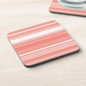コーラルストライプ コースター (左側)