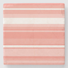 コーラルストライプ ストーンコースター
