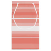 コーラルストライプ スモールペーパーバッグ (裏面)