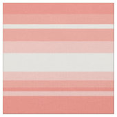 コーラルストライプ ファブリック (クローズアップ)