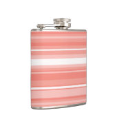 コーラルストライプ フラスク (右)