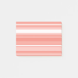 コーラルストライプ ポストイット