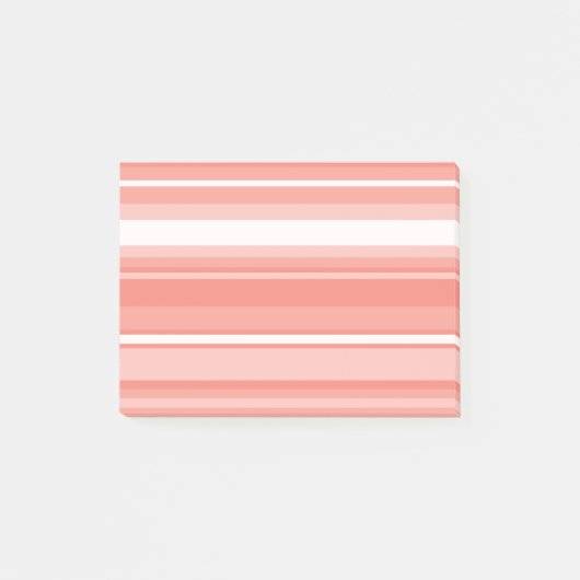コーラルストライプ ポストイット (正面)