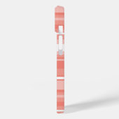 コーラルストライプ Case-Mate iPhoneケース (裏面 / 左)