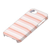 コーラルストライプiPhoneケース Case-Mate iPhoneケース (下部)