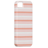 コーラルストライプiPhoneケース Case-Mate iPhoneケース (裏面/右)