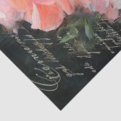 コーラルゼラニウムフラワーデクページ 薄葉紙 (詳細)