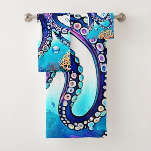 コーラルタコグローデザイン バスタオルセット (インサイチュ)