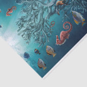 コーラルタワーズ、トロピカルパラダイス、水中の夢 薄葉紙 (詳細)