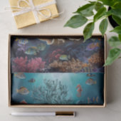 コーラルタワーズ、トロピカルパラダイス、水中の夢 薄葉紙 (ギフト)