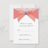 コーラルダイアモンズコーラルスウィート16バースデーパーティーRSVP 出欠カード (裏面)