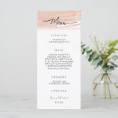 コーラルテラコッタエレガント メニュー (スタンド正面)