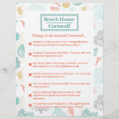 コーラルデザインフライヤー – のまわりにすべきこと….. チラシ (正面)