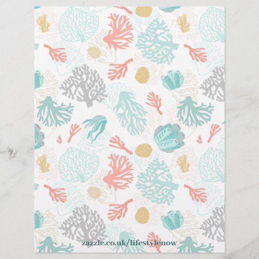 コーラルデザインフライヤー – のまわりにすべきこと….. チラシ (裏面)