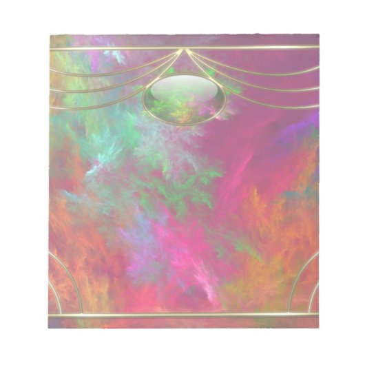 コーラルデプスメモ帳 ノートパッド (正面)