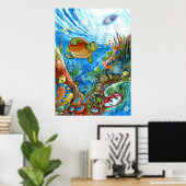 コーラルドリームズ ポスター (ホームオフィス)