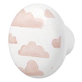 コーラルドリームタイム水の色の雲セラミックプル セラミックノブ