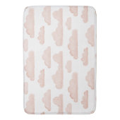 コーラルドリームタイム水彩雲風呂マット バスマット (正面縦)