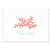 コーラルハートアクアビーチ結婚式テーブル番号 テーブルナンバー (裏面)