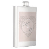 コーラルハートシック フラスク (右)