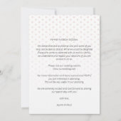 コーラルハート私たちは引用文水玉模様写真結婚の (裏面)