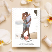 コーラルハート私たちは引用文水玉模様写真結婚の