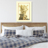 コーラルバイザシー キャンバスプリント (インサイチュ (寝室))