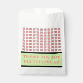 コーラルバタフライバースデーパーティー フェイバーバッグ