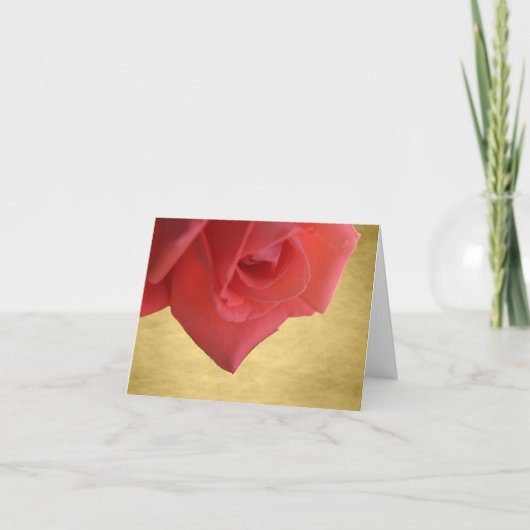 コーラルバラサンキューノート サンキューカード (正面)