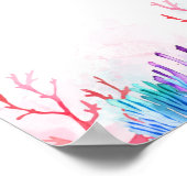 コーラルヒトデビーチ結婚式 ポスター (角)