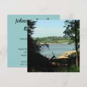 コーラルビル湖 家族再会 招待状 (正面/裏面)