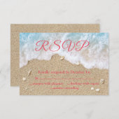 コーラルビーチウェーブRSVP 出欠カード (正面/裏面)