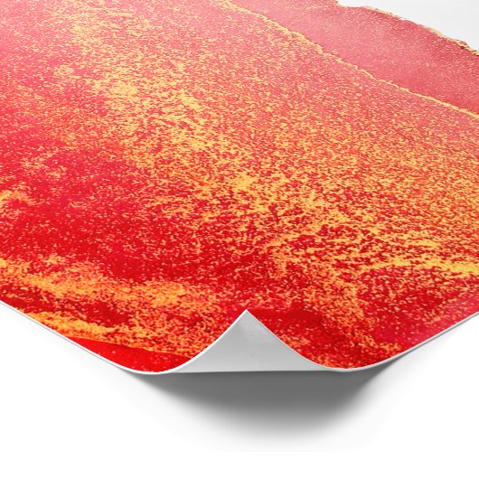 コーラルピエレガントンクの結婚シーティングチャート ポスター (角)