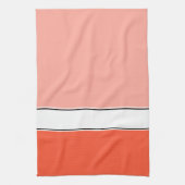 コーラルピモダンンク キッチンタオル (縦)
