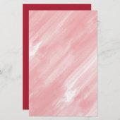 コーラルピンクの水の色の水の色ソープラップ紙 (正面/裏面)