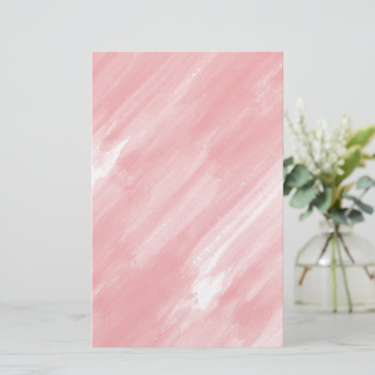 コーラルピンクの水の色の水の色ソープラップ紙 (スタンド正面)