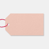 コーラルピンクウミガメonブラック ギフトタグ (裏面横)