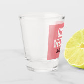 コーラルピンクガールズウィークエンドショットグラス ショットグラス (左)