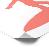 コーラルピンクサーフィン ポスター (角)