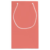 コーラルピンクスモール抱き枕 スモールペーパーバッグ (裏面)