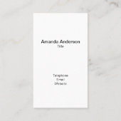 コーラルピンクターコイズブルーホワイトストライプズ 名刺 (裏面)