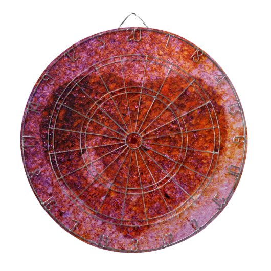 コーラルピンクハート ダーツボード (正面)