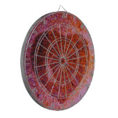 コーラルピンクハート ダーツボード (正面左)